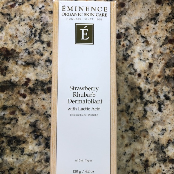 Eminence Organic Skin Care Other - Eminence Strawberry Rhubarb Dermafoliant
